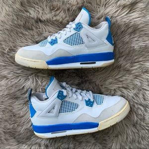 Best Deals For Jordan Retro 4 Military Blue Poshmark